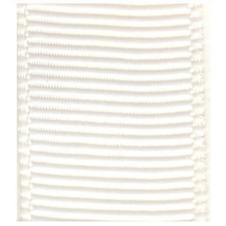 Papilion Papilion R074200060028100Y .25 in. Grosgrain Ribbon 100 Yards - Antique White R074200060028100Y